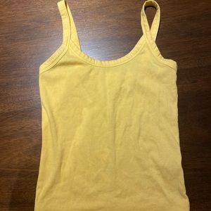Wild fable yellow tank top